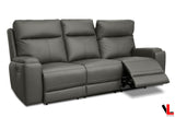 Levoluxe Sofa Arlo 87" Power Reclining Sofa with Power Headrest in Leather Match - Available in 2 Colours