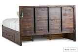 Pending - Rustic Classics Whistler Reclaimed Wood Platform Bed with 4 Storage Drawers in Brown – Available in 2 Sizes