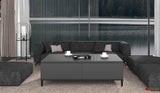 Pending - True Contemporary Edwin Grey Coffee Table