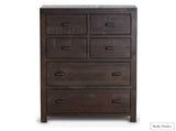 Rustic Classics Drawer Chest Whistler Reclaimed Wood 6 Drawer Chest in Brown