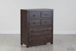 Rustic Classics Drawer Chest Whistler Reclaimed Wood 6 Drawer Chest in Brown