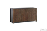 Rustic Classics Dresser Whistler Reclaimed Wood 7 Drawer Dresser in Brown