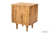 Rustic Classics Nightstand Cypress Reclaimed Wood 1 Drawer Nightstand in Spice