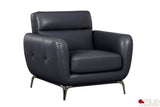 True Contemporary Chair William Tufted Faux Leather Chair - Available in 2 Colours