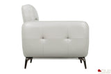 True Contemporary Chair William Tufted Faux Leather Chair - Available in 2 Colours