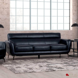 True Contemporary Sofa William Tufted Faux Leather Sofa - Available in 2 Colours