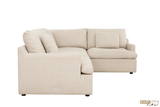 Urban Cali Sectional Long Beach Medium Modular L-Shaped Sectional Sofa in Axel Beige