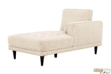 Urban Cali Sectional Palm Springs Sectional Sofa in Nora Oat