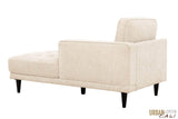 Urban Cali Sectional Palm Springs Sectional Sofa in Nora Oat