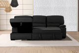 Urban Cali Sleeper Sectional Anaheim II Condo Sleeper Sectional Sofa Bed with Cup Holders and Storage Chaise