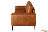 Urban Cali Sofa Fresno Sofa in Rustic Light Brown