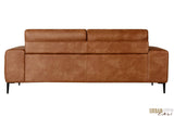 Urban Cali Sofa Fresno Sofa in Rustic Light Brown