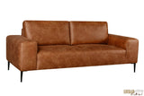 Urban Cali Sofa Fresno Sofa in Rustic Light Brown