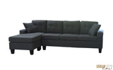 Burbank 96" Wide Sectional Sofa with Reversible Chaise - Available in 4 Colours